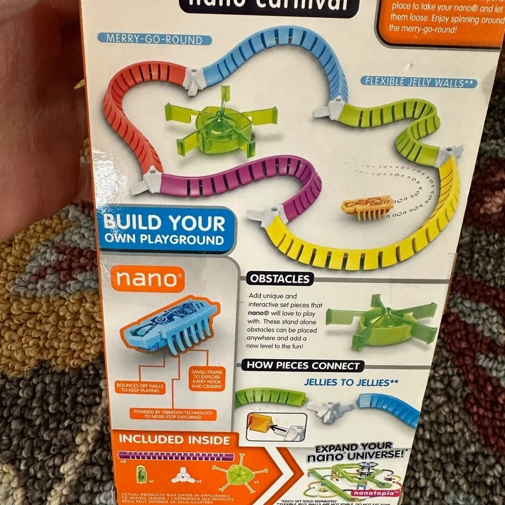 New Hexbug Nano Carnival NIB +Lot Tracks Cells Hexbugs Bugs Collection NIB